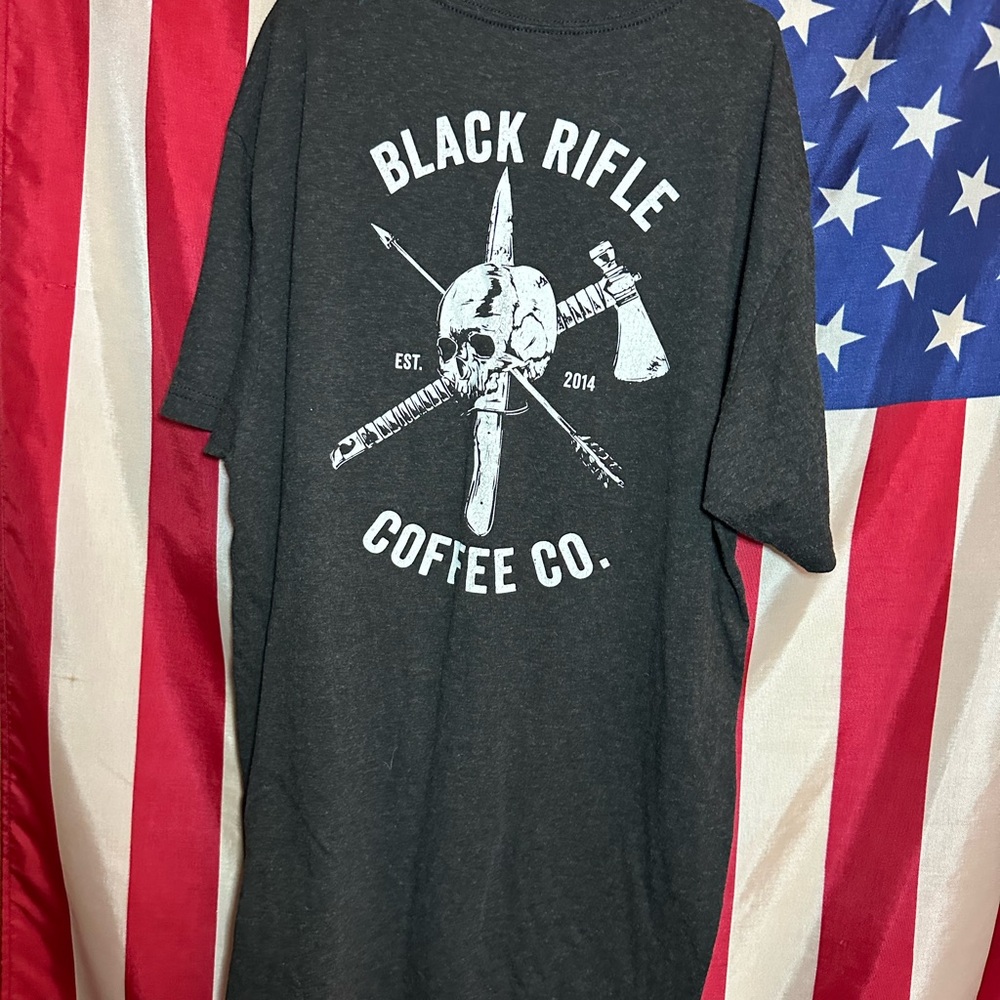 Men's black rifle coffee company t shirt